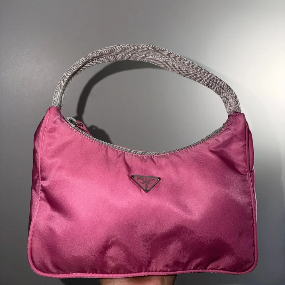 Prada Fuchsia Shoulder Bag - Picture 1 of 8
